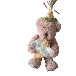 Daffodil Days Plush Celebrate Bea Hope 11" Tall Birthdays are Hope Stuffed bear